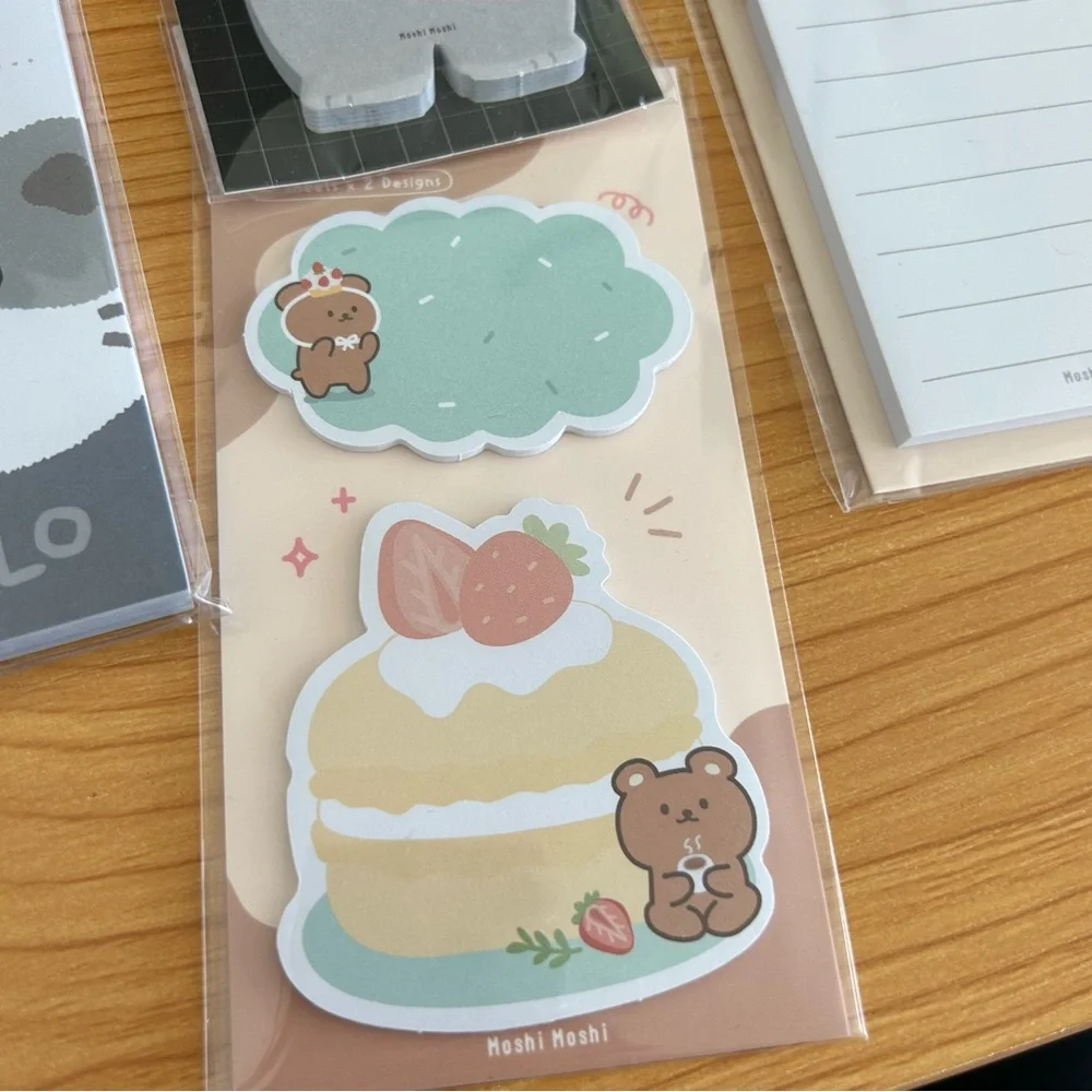 Set of 4 - Japanese Stationary Notepad Set